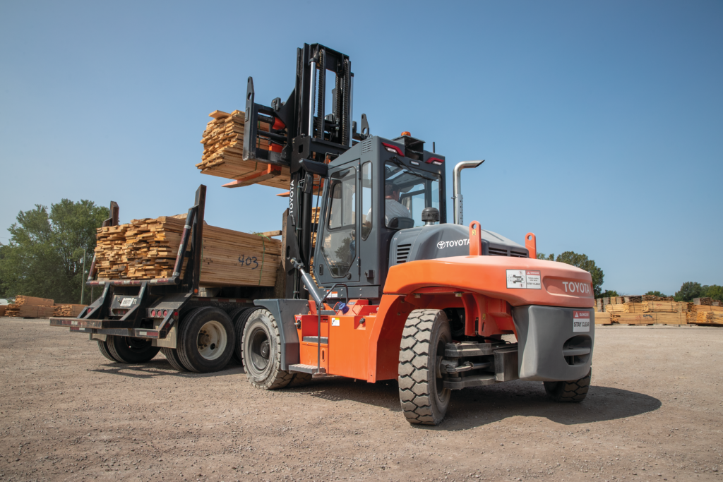 Toyota High Capacity Core IC Pneumatic Forklift