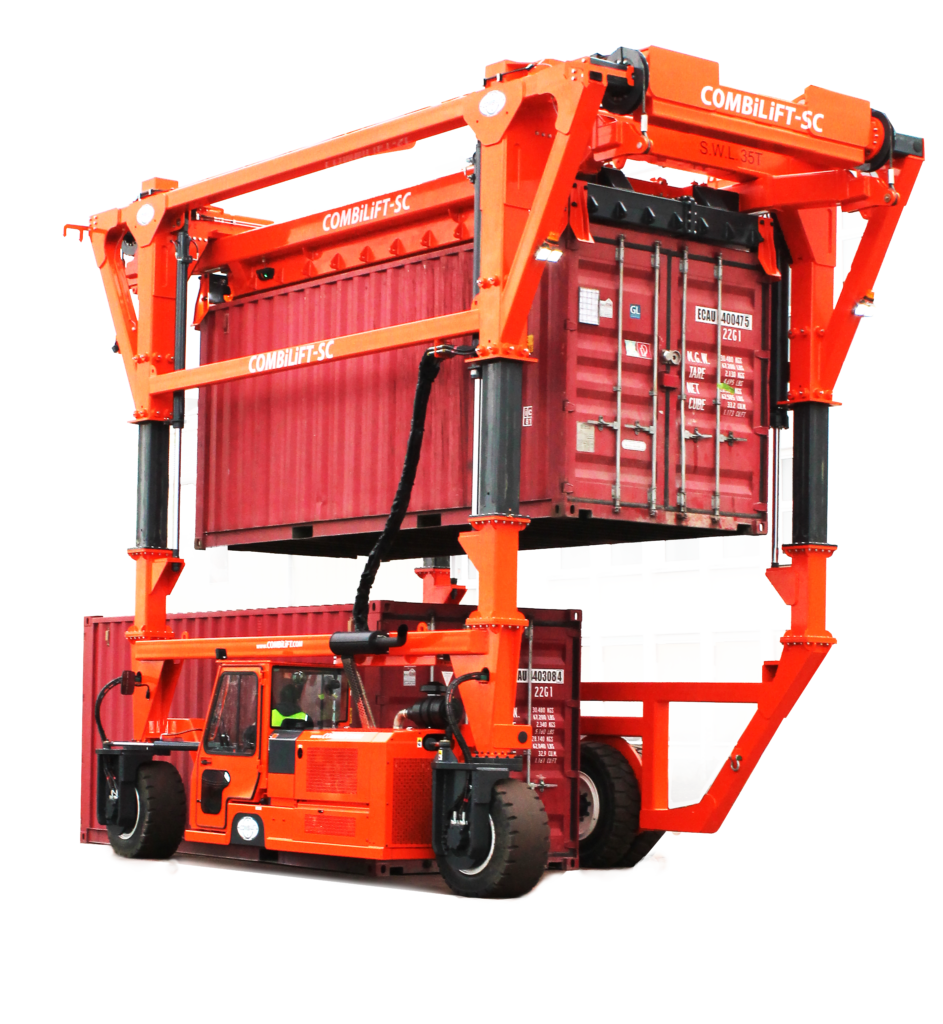 Combilift SC Straddle Carrier With Container