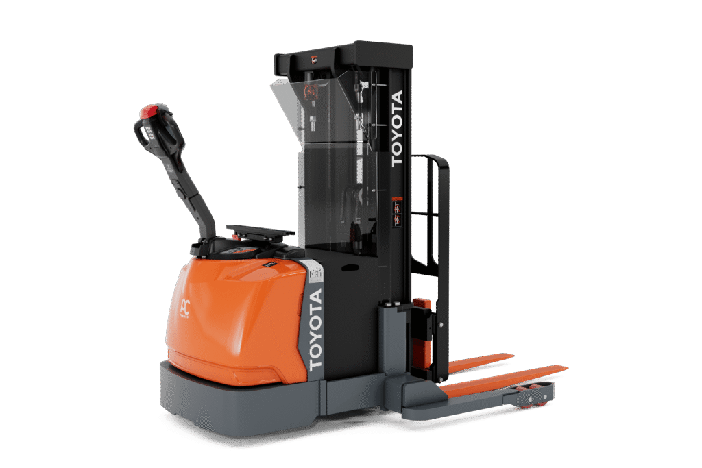 Toyota Walkie Straddle Stacker electric pallet stacker