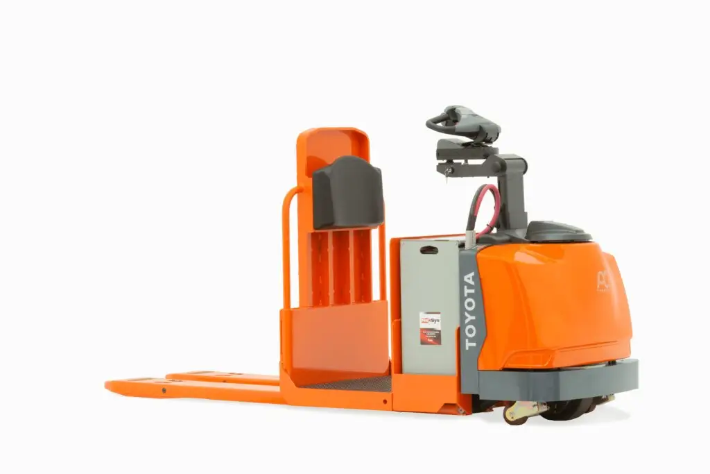 Toyota Center-Controlled Rider Pallet Jack