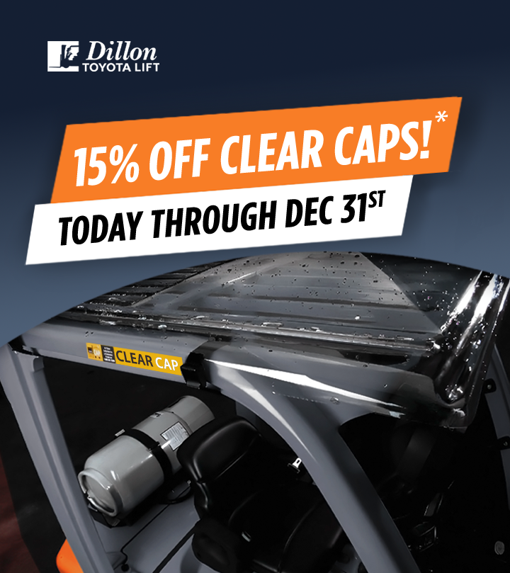 15% OFF clear caps