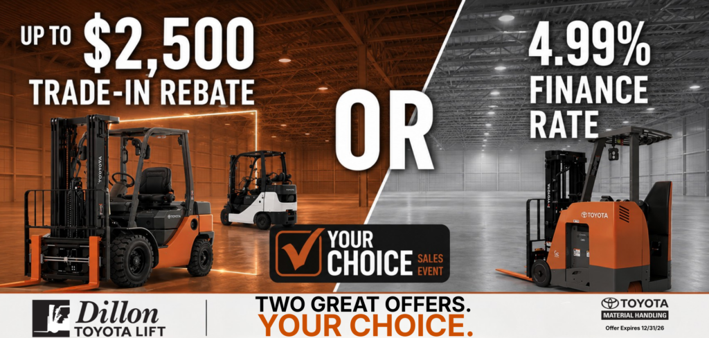 Toyota Your Choice Sales Event